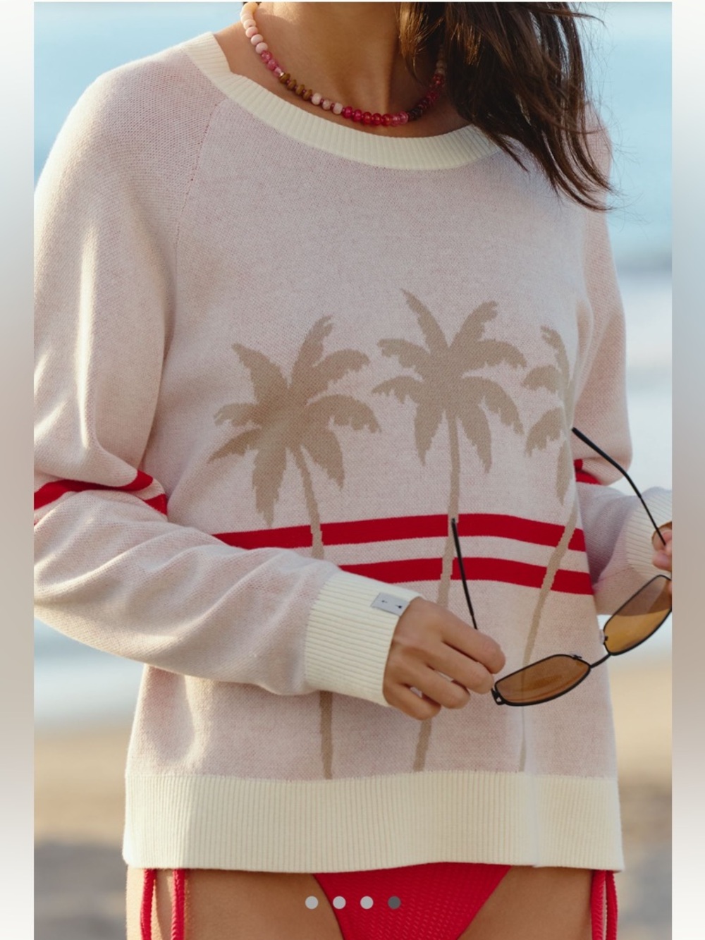 NWT The Upside Palma Long-Sleeve Pullover